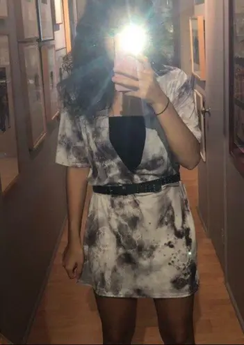 Nasty Gal Tie Dye T-Shirt Dress