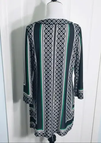 INC 🌺 3/$20 SALE Boho Lace Up V Neck Tunic Top