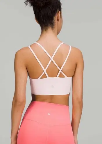 Lululemon Like a Cloud Longline Bra *Light Support B/C Cup in Strawberry Milkshake