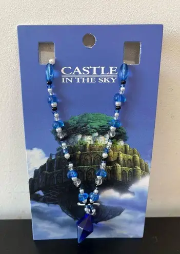 Her Universe Studio Ghibli Castle In The Sky Laputa Crystal Necklace