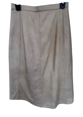 Marcol Soft as butter Tan Leather Women's Skirt
