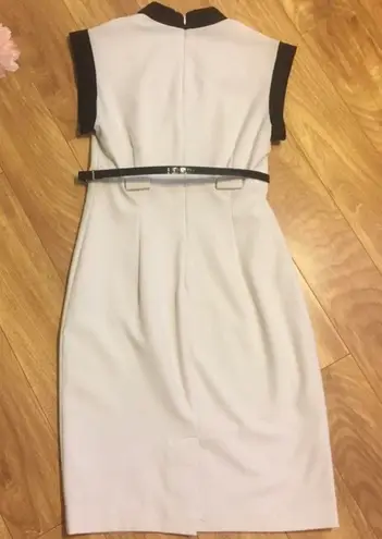 Calvin Klein Black And White Dress