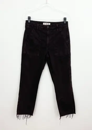 AMO Denim Easy Slouch Pant Brown Size 29