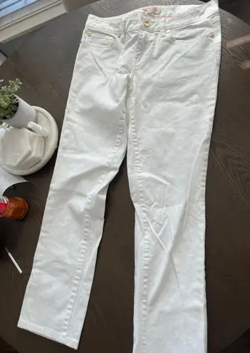 Tory Burch White Skinny jeans