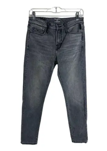 Brand New Rising Sun & Co The Mid Rise Skinny Gray Black Reborn Jeans Size 27x26