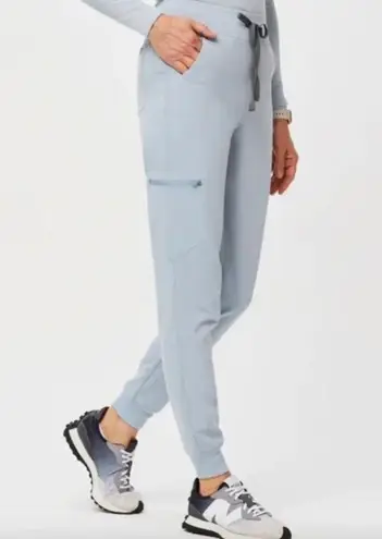 NWT Figs Dusty Blue High Waisted Zamora Joggers XS/R