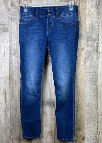 Riders By Lee  MidRise Skinny Cropped Size 10 Pull on 5 Pocket Jeans