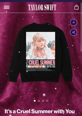 Taylor Swift cruel summer crewneck