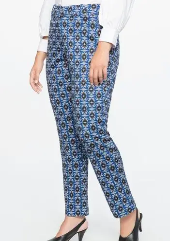 Eloquii Kady Fit Printed Neoprene Pant