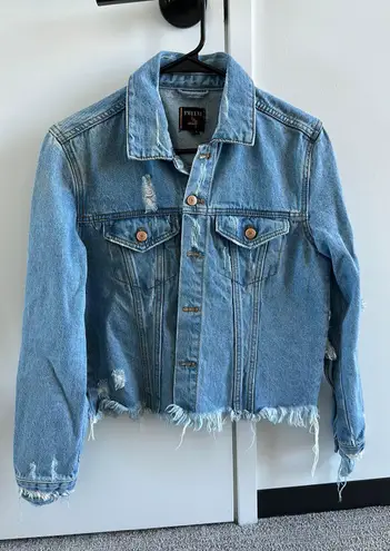 On Twelfth Twelve By  Distressed Denim Jacket