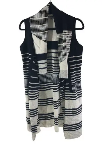 Vince  Sweater Vest Cardigan Duster Open Front Shawl Collar Wool Cashmere XS