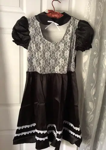 New Gothic creepy doll babydoll Lace Dress Halloween costume dress only sz L/XL
