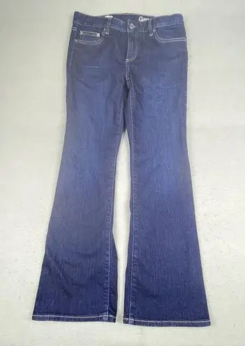 Gap  Jeans Womens 29P Blue 1969 Perfect Boot Stretch Preppy Dark Wash