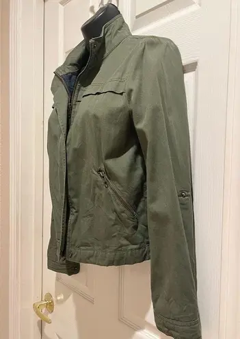 Khaki crop/bomber jacket Size undefined