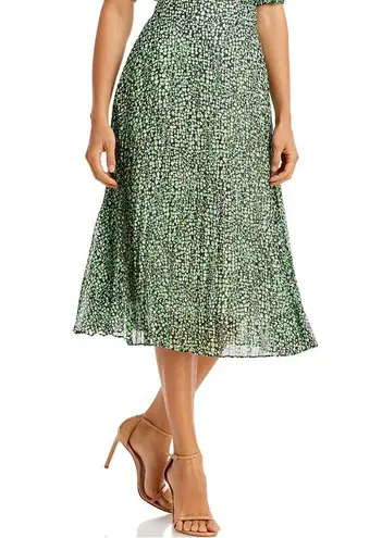 Hugo Boss BOSS Vaplina Pleated Skirt in Midnight Fantasy, Size 2 New w/Tag, Retail $278