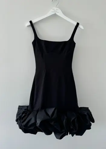 House Of CB Lilou Black Mini Dress XS