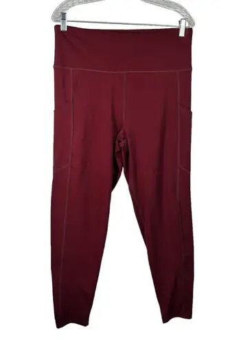 American Eagle Maroon Red The Everything Pocket Legging Athletic Pants XL Reg