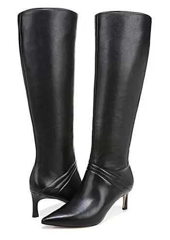 Naturalizer NIB 27 Edit Women's FalenciaBoot Black Leather Sz 7 $285