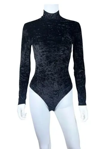 Vintage 90’s ESCADA Textured Long Sleeve Bodysuit Black
