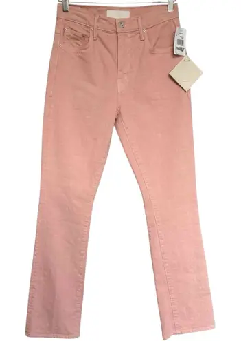 Mother Superior The Insider Hover High Rise Jeans Peach Parfait Size 28