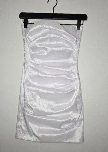 Nookie Adore 2 Way Dress in White Dress Size Medium