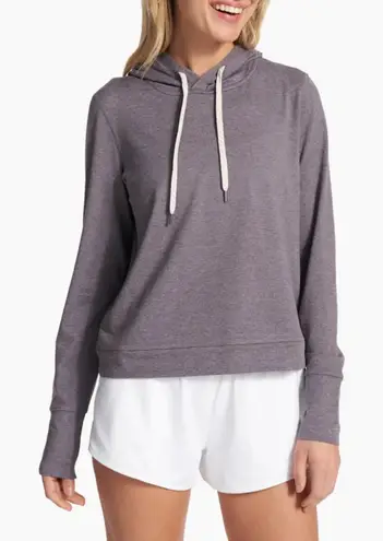 Vuori Women's Halo Essential Pullover Long Sleeve Hoodie Sawyer Purple Small