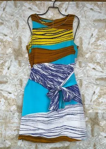 Missoni M ABSTRACT SILK DRESS SIZE 6