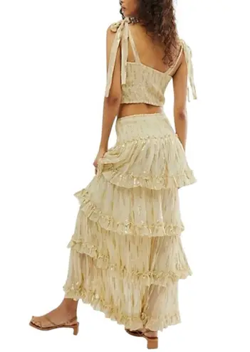 Jen's Pirate Booty NWOT Solar Top And Skirt Set SMALL in Full Moon