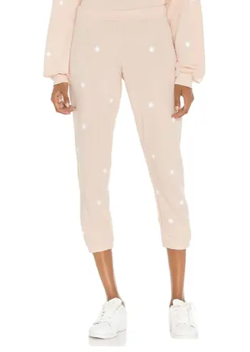 Michael Lauren Machael Lauren Sweatpants women’s XS Peach Nate Crop Mini Suns Pants $97.00