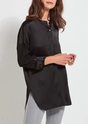 LYSSÉ LYSSE The Eco Satin Shirt (EcoVero™ Stretch Satin)