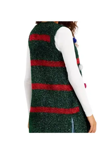 Ugly Christmas Sweater Tinsel Christmas Vest