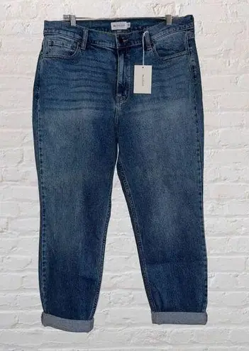 Cello Ms.  Hattie Mom Jeans High Rise- Size 14 - NEW NWT distressed stretch