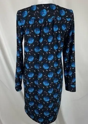 Loft  Bold Floral Print Career Office Work Shift Dress NWOT Size XS