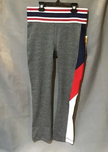 C&C California Yoga Capris Gray, Blue, Red, White