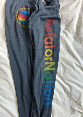 Aviator Nation  charcoal sweatpants