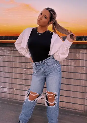 SKIMS Fits Everyone Black Bodysuit