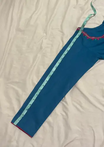 Blue Kameez with Plazzo Pajami