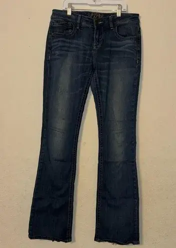 Buckle BKE Black  Fit No 53 Bootcut blue Jeans, size 27 x 32