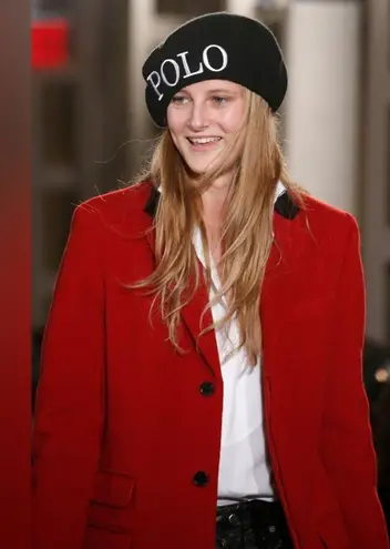 Ralph Lauren Lauren Single Breasted Red Wool Pea Coat BNWOT size 2 LAST …