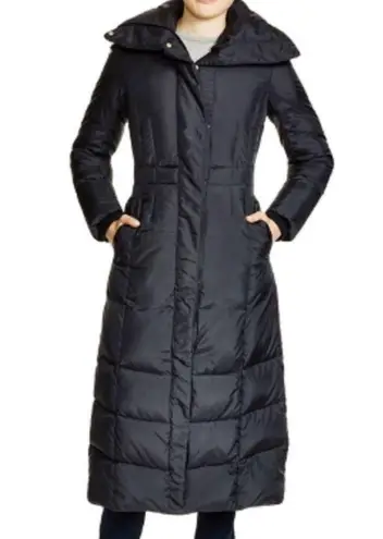 Cole Haan  Premium Down Coat Super Warm Long Black Winter Puffer Women’s Sz Small