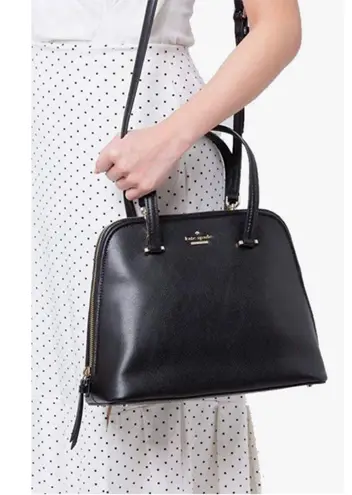 Kate Spade Patterson drive Black Leather Bag