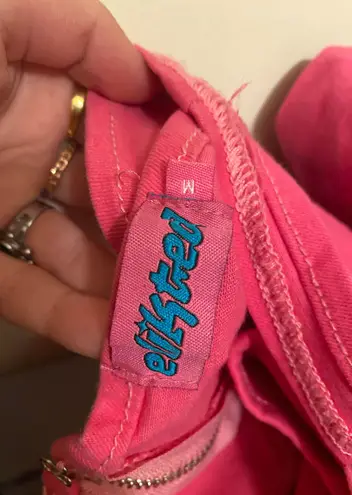 Edikted Pink Cut Out Pants/Brand new