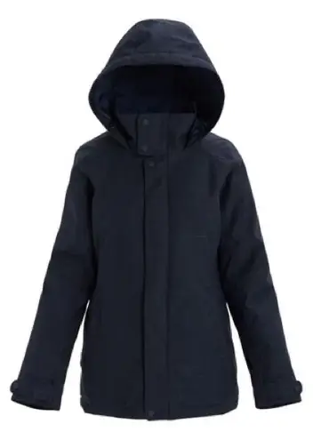 Burton Jet Set Jacket size xs women’s ski snowboard coat black grey