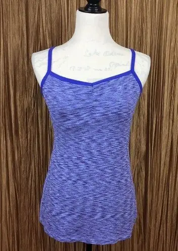 Lucy Lilac/Purple Chevron Raceback Tank Top Size M Size M