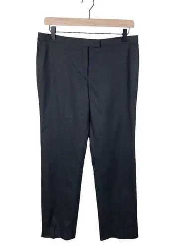 Jil Sander  Women's Dark Grey Wool Blend Career Pants Trousers Size 40 US Size 8