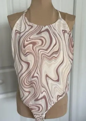 Sadie & Sage Pink Multicolor Halter Style Criss