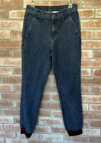 Carmar Aliena High Rise Jeans Joggers Size 25 Blue