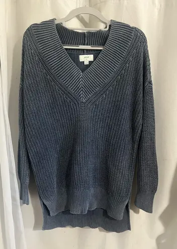 Aerie  oversized v neck Knit Sweater