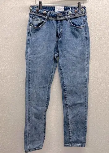 One Teaspoon Hollywood Hills Truckers Mid Rise Straight Leg Jean 24