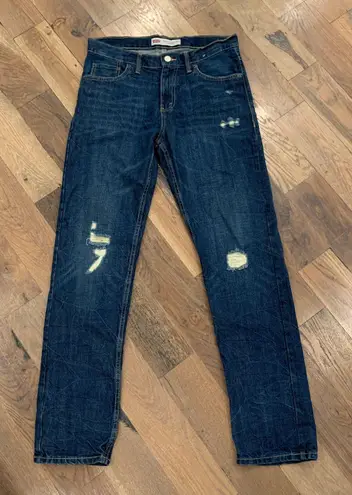 Levi's  502 Regular Taper Distressed Jeans Size 16